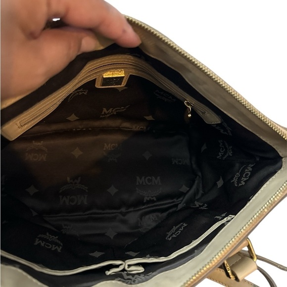 MCM Monogram Two Way Bag - Picture 7 of 8